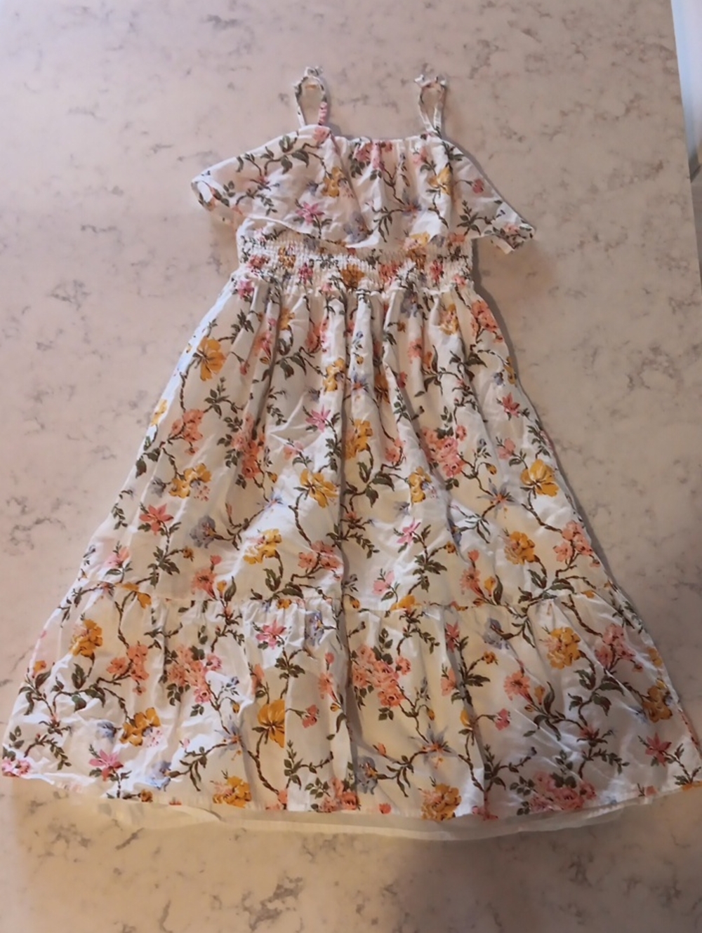 Janie and Jack White Girls Dress